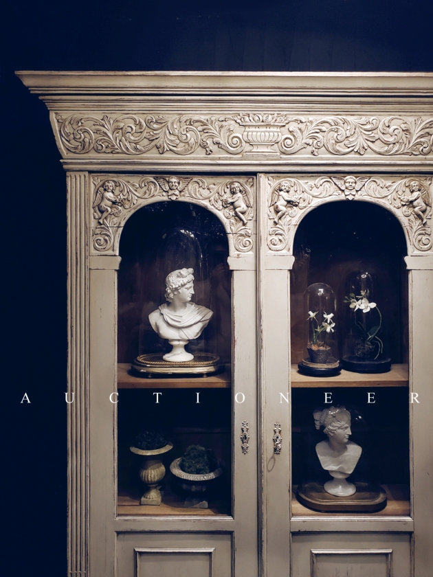 1900年代<br>法國古董書櫃 2