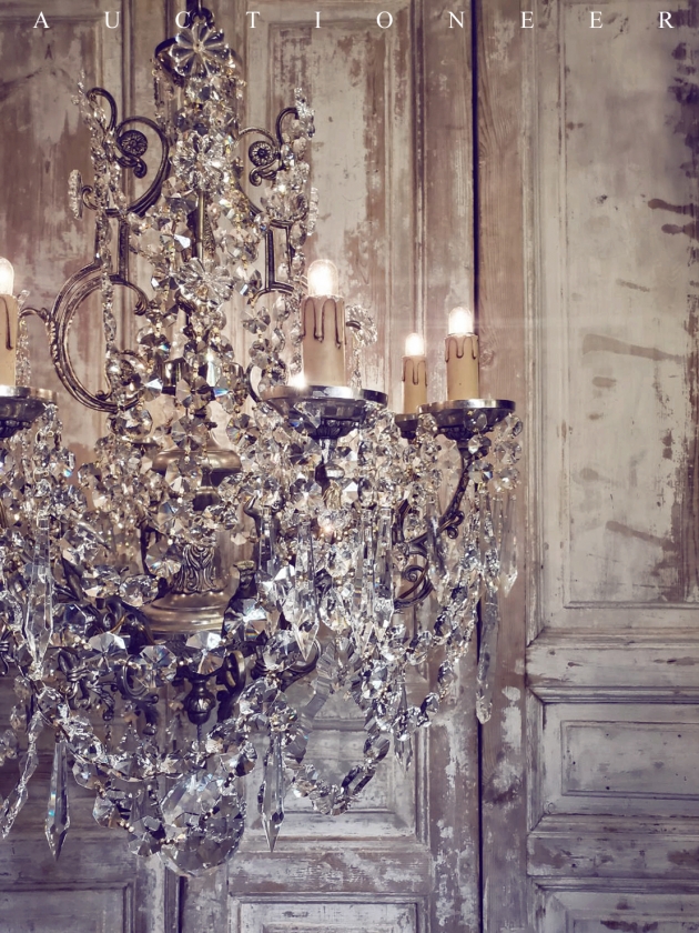 1930年代<br>法國小天使水晶吊燈 2