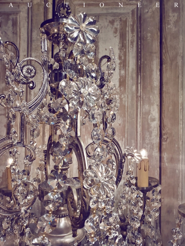 1930年代<br>法國小天使水晶吊燈 3