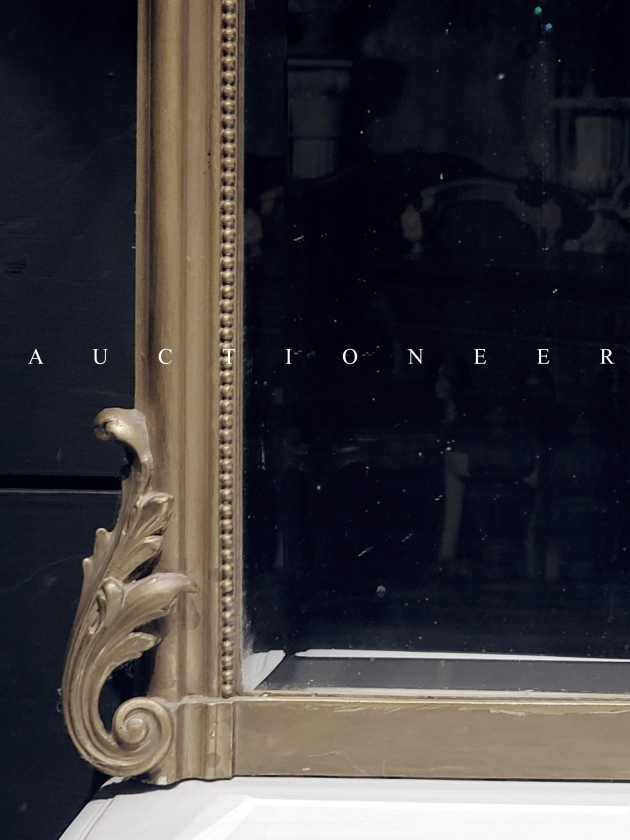 1950年代<br>法國實木掛鏡 4